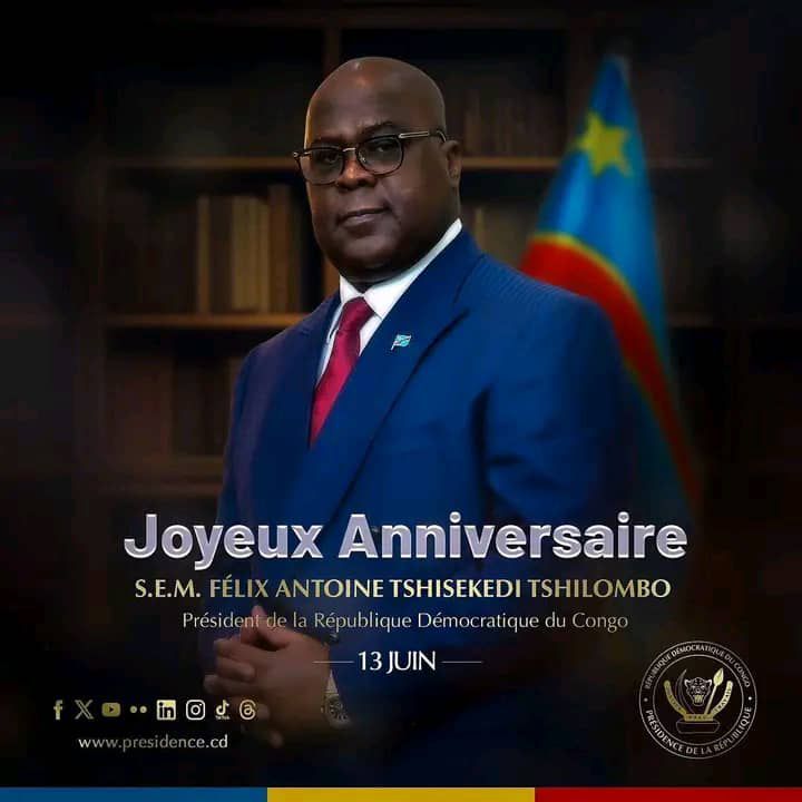 img-20250613-wa0040332047014607245427 Carole Agito rend hommage au président Tshisekedi à l’occasion de son anniversaire