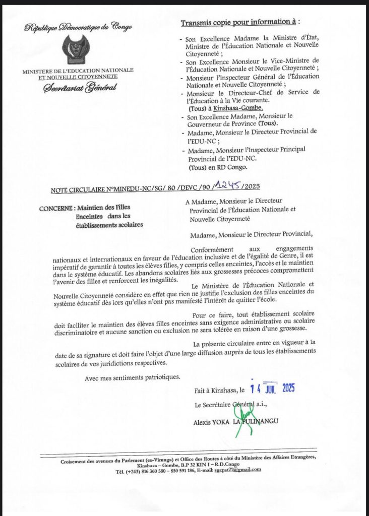 img-20250714-wa03003644733505645962316-732x1024 RDC: Fin des exclusions scolaires pour les élèves enceintes